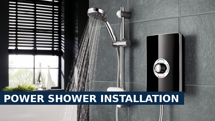 Power shower installation Tolworth